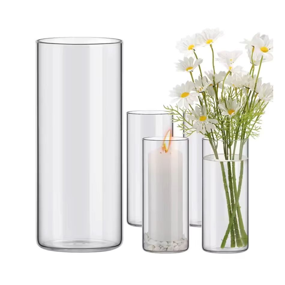 Clear Glass Cylinder