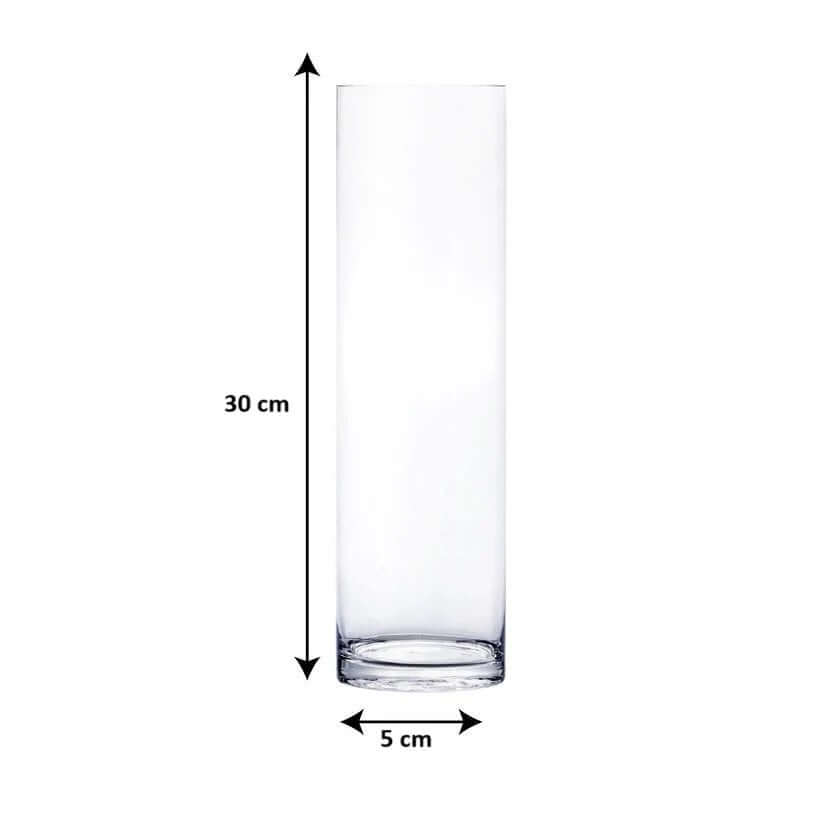 The Pink Closet™ 5cm Diameter Clear Glass Cylinder