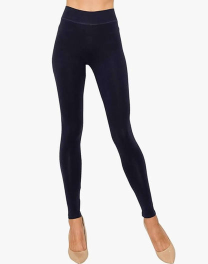 Navy blue color women leggings