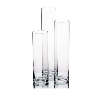 The Pink Closet™ 5cm Diameter Clear Glass Cylinder